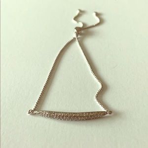 Henri Bendel Rhinestone Adjustable Bracelet